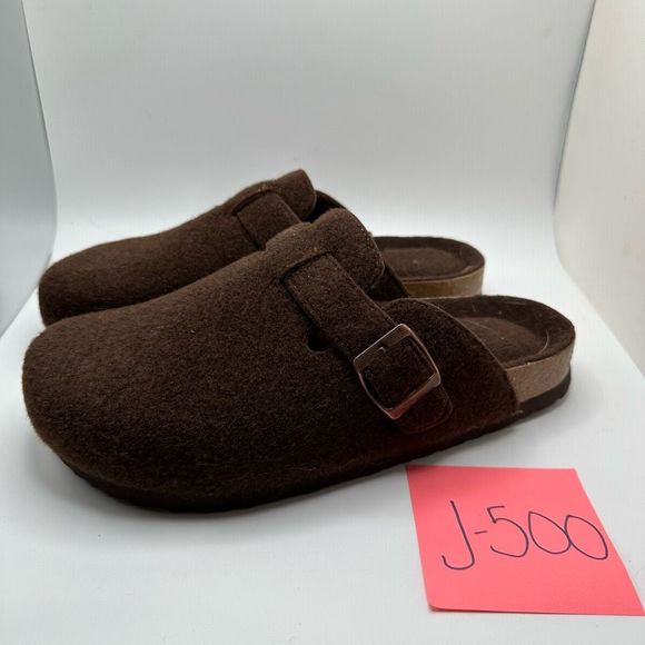 CUSHIONAIRE Womens Clog 7.5 BROWN - Picture 3 of 7